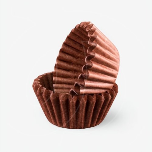 Капсула бумажная Коричневая D30 H23 20 шт 810101, RW75