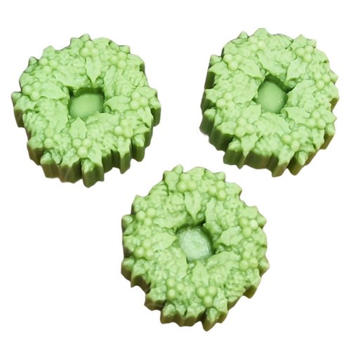 Молд силиконовый "Еловые венки" 3 шт 1770