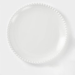 Тарелка фарфоровая "Жемчуг" 4177876	