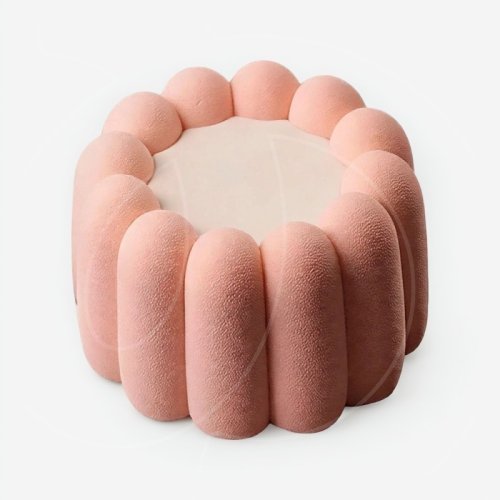 Форма силиконовая "Пирожное савоярди" 6х3,5 см 6 шт 