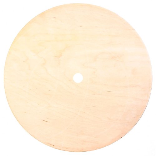 Подложка под торт деревянная с отверстием 4 мм 20 см F4/20-О