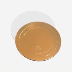 Подложка под торт Золото/Белая 3,2 мм 28 см ForG BASE  3,2 G/P D  280 S		