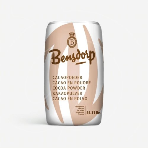 Какао-порошок алкализованный Bensdorp Тёмно-коричневый 22-24% 80 г 100033-793