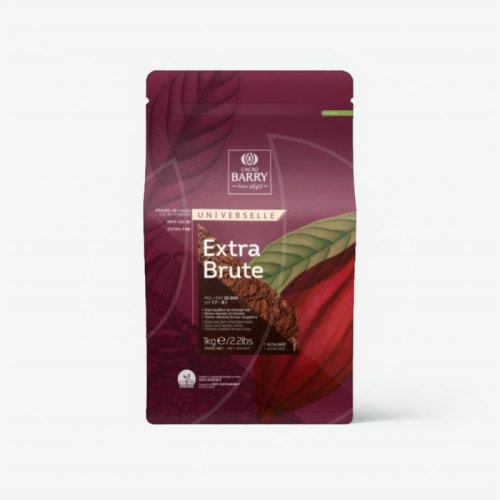 Какао-порошок алкализованный CACAO BARRY Extra Brute 22-24% 80 г DCP-22SP-760, DCP-22EXBRU-RT-89B