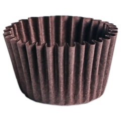Капсула бумажная Коричневая D30 H24 40 шт 9327088