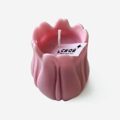 Свеча интерьерная "Розовый тюльпан" 