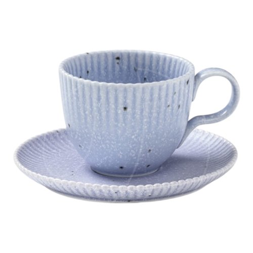 Набор чашка и блюдце Фарфор Сиреневый 10473047