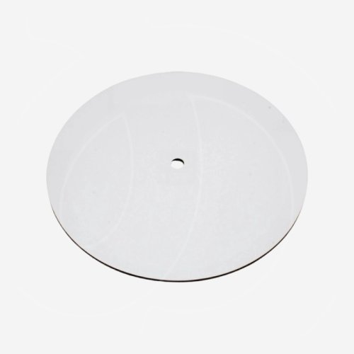 Подложка под торт с отверстием двухсторонняя ЛХДФ Белая 50 см 
