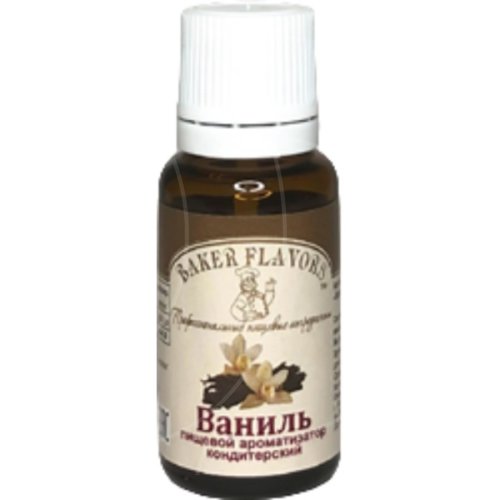 Ароматизатор пищевой натуральный Baker Flavors "Ваниль" 10 мл 