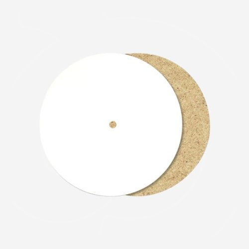 Подложка под торт с отверстием ЛХДФ Белая 3 мм 12 см ТСКЛ14