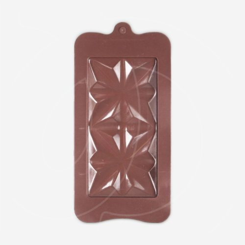 Форма силиконовая для шоколада "Плитка калейдоскоп" 15х8 см СФ-148