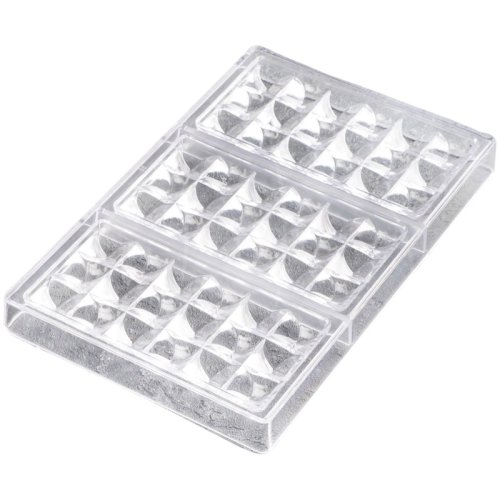 Форма пластиковая для шоколада "Волнистая" 3 шт 7129783