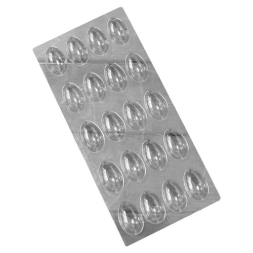 Форма пластиковая "Половинки яиц" 20 шт 51319