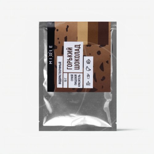 Краситель пищевой сухой водорастворимый MIXIE "Горький шоколад" 10 г 25052
